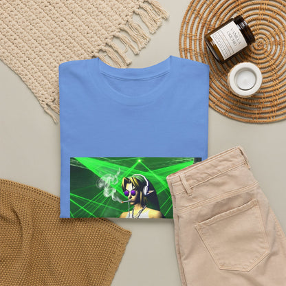 DJ Link Smoking At The Rave Tee