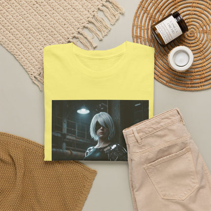 Android In Melted Chrome Cyberpunk Tee