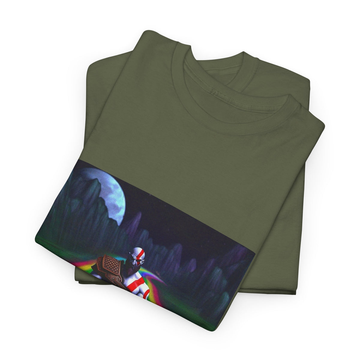 Kratos Drifting The Rainbow Road Tee
