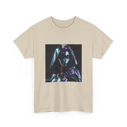 Holographic Raven Sorceress Shimmers Mysteriously