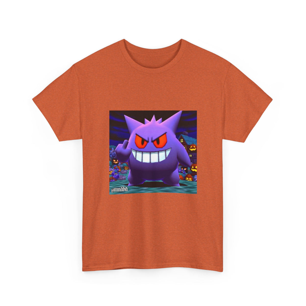 Gengar Flipping The Bird Halloween Tee