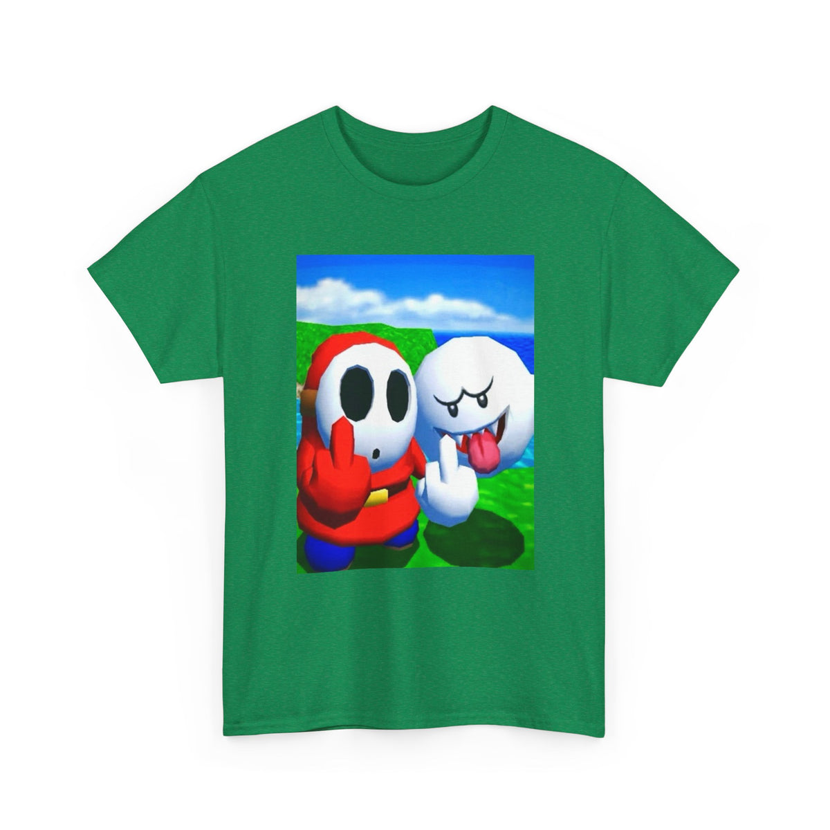 Shy Guy And Boo Flipping The Bird