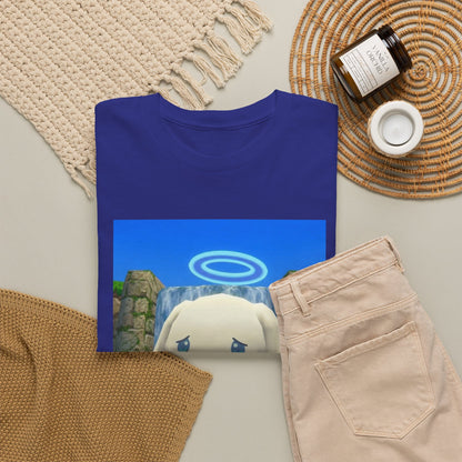 Angel Cinnamoroll Floating By Waterfall Tee