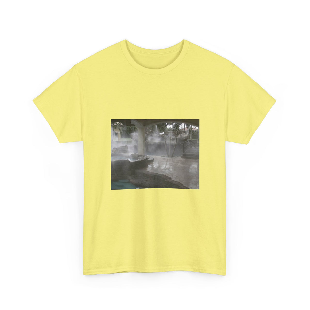 Neon Resin Flow Graphic Tee
