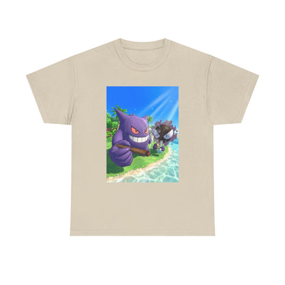 Gengar and Gastly Chillin' By The Beach