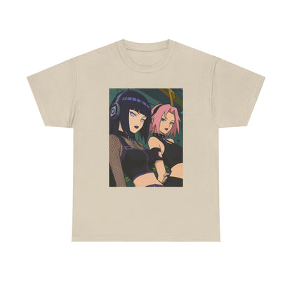 Goth Hinata and Sakura Anime Duo