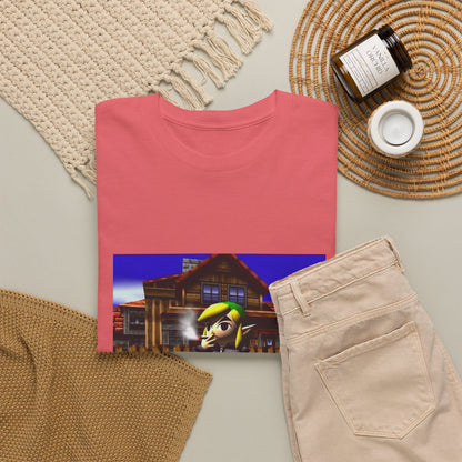 Link In A Puffer Smoking On The Block Tee