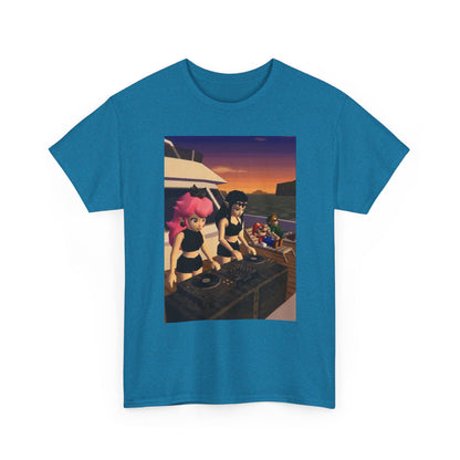 N64 Waifus DJ Yacht Party Tee