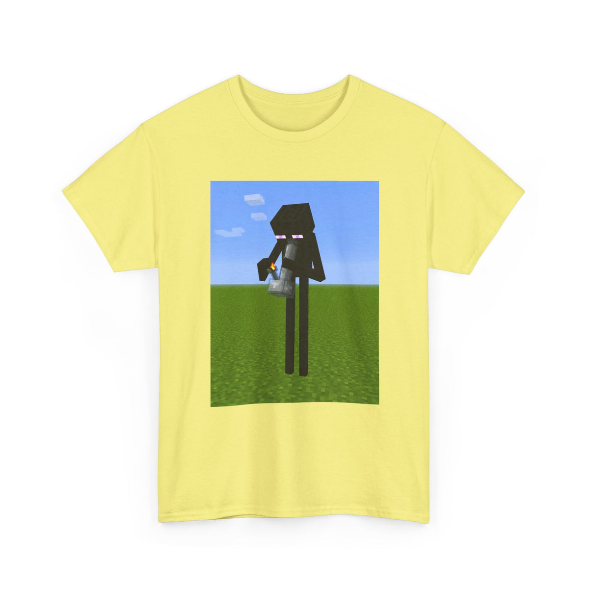 Enderman Lighting Up A Bong Tee