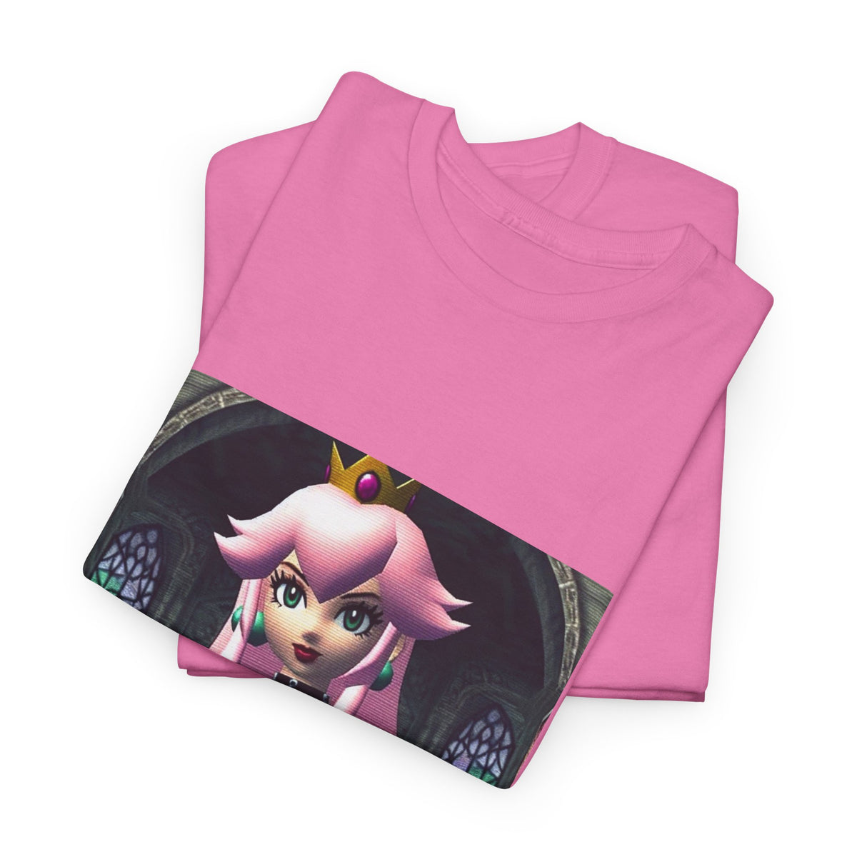 Goth Princess Peach In The Castle Tee