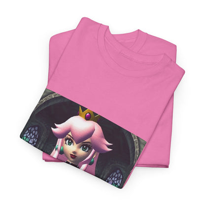 Goth Princess Peach In The Castle Tee