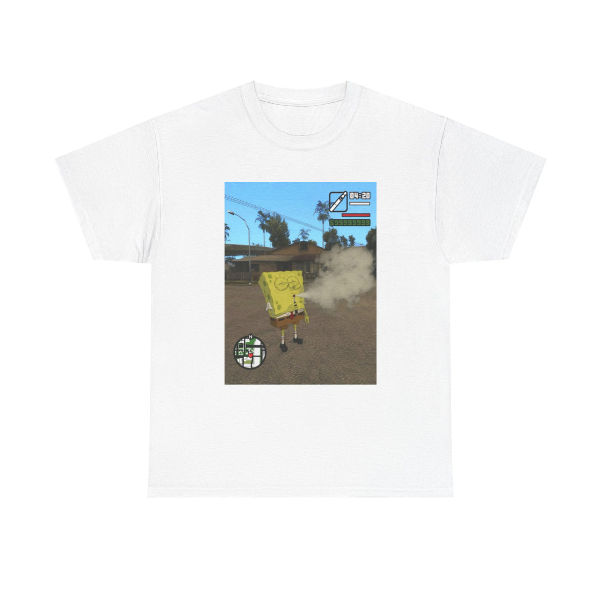 Spongebob 4:20 Grand Theft Auto Street Scene