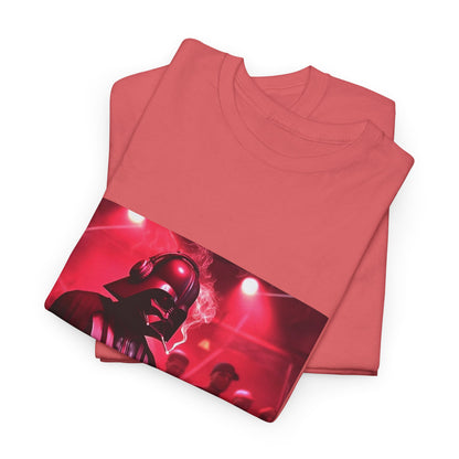 Darth Vader DJ Mixing And Smoking Tee