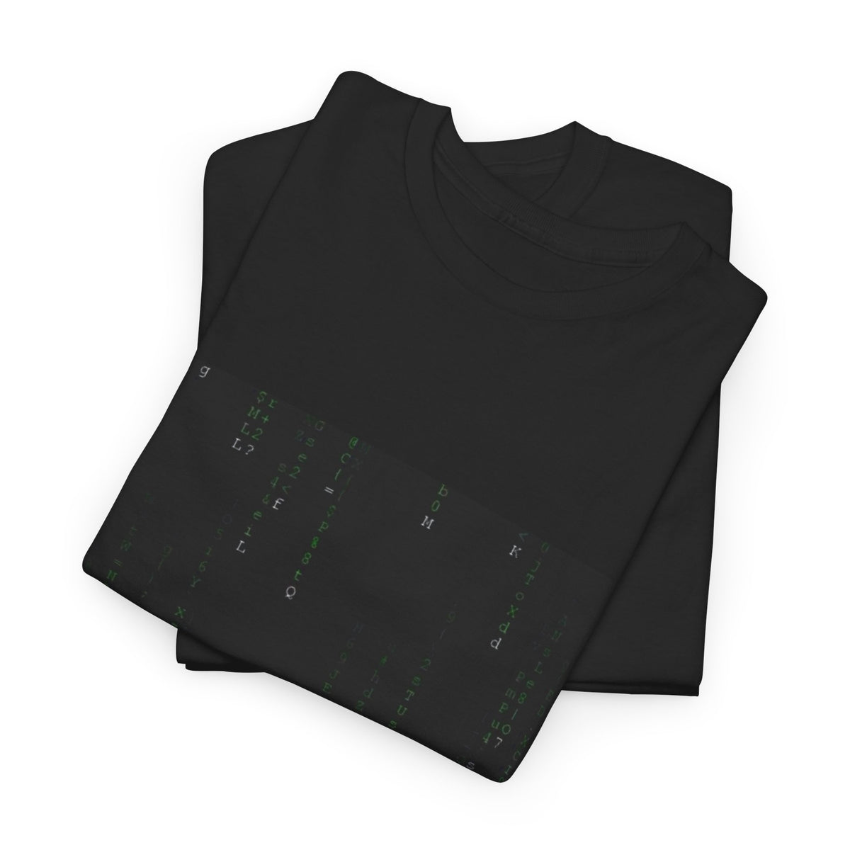 Neon Figure In Cyber Shower Tee