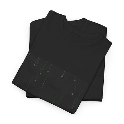 Neon Figure In Cyber Shower Tee