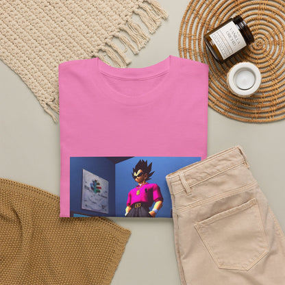 Y2K Vegeta Chilling With PlayStation Tee