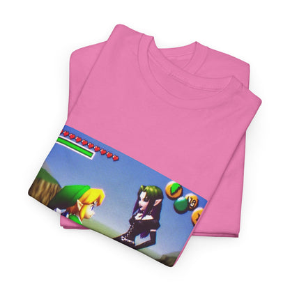 Link Proposing To Goth Girl Tee