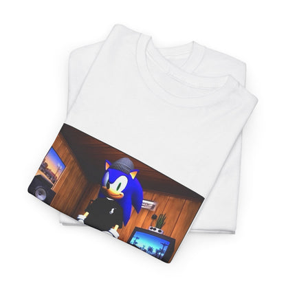 Gamer Sonic Dressed To Chill