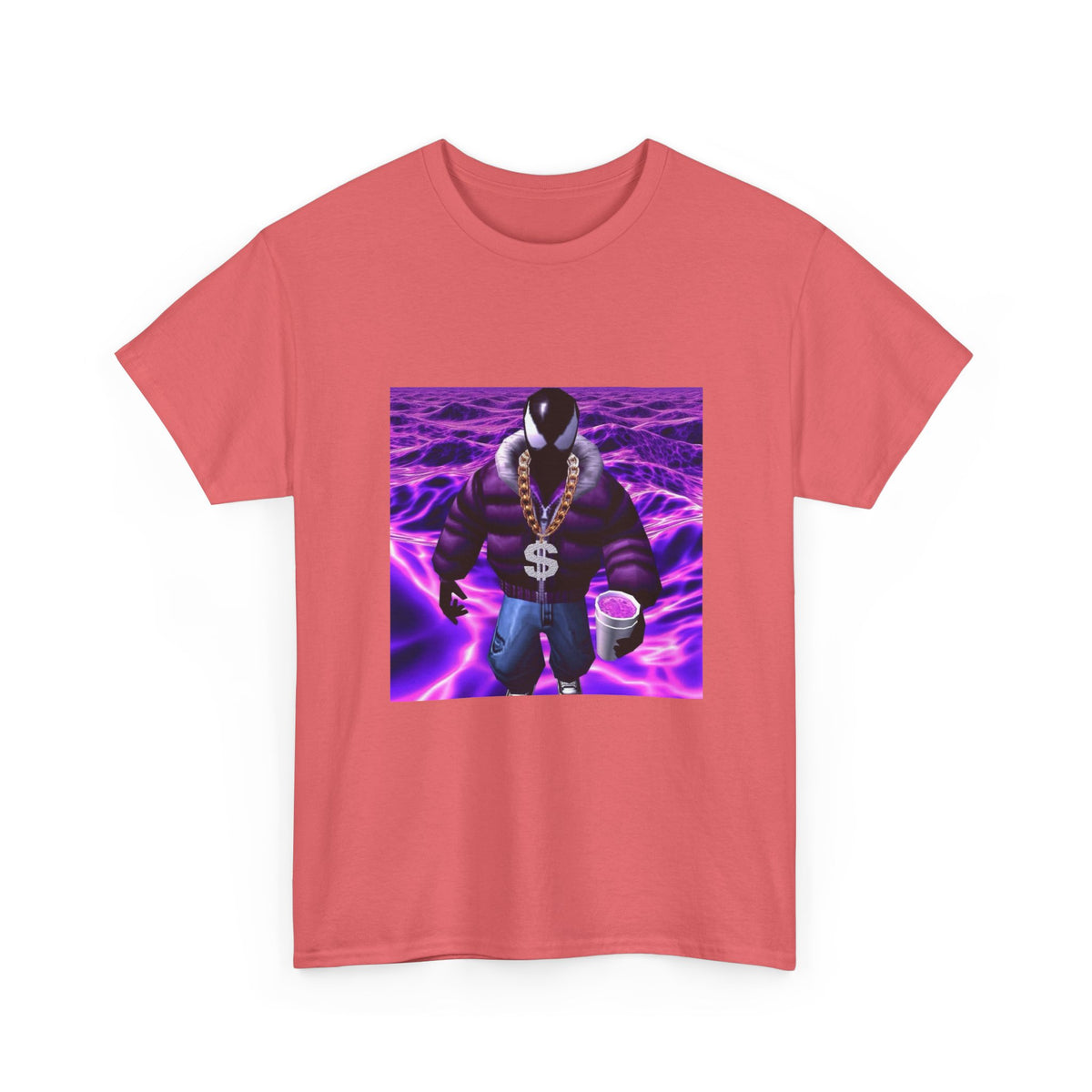 Venom-Like Figure Drippin' In Purple