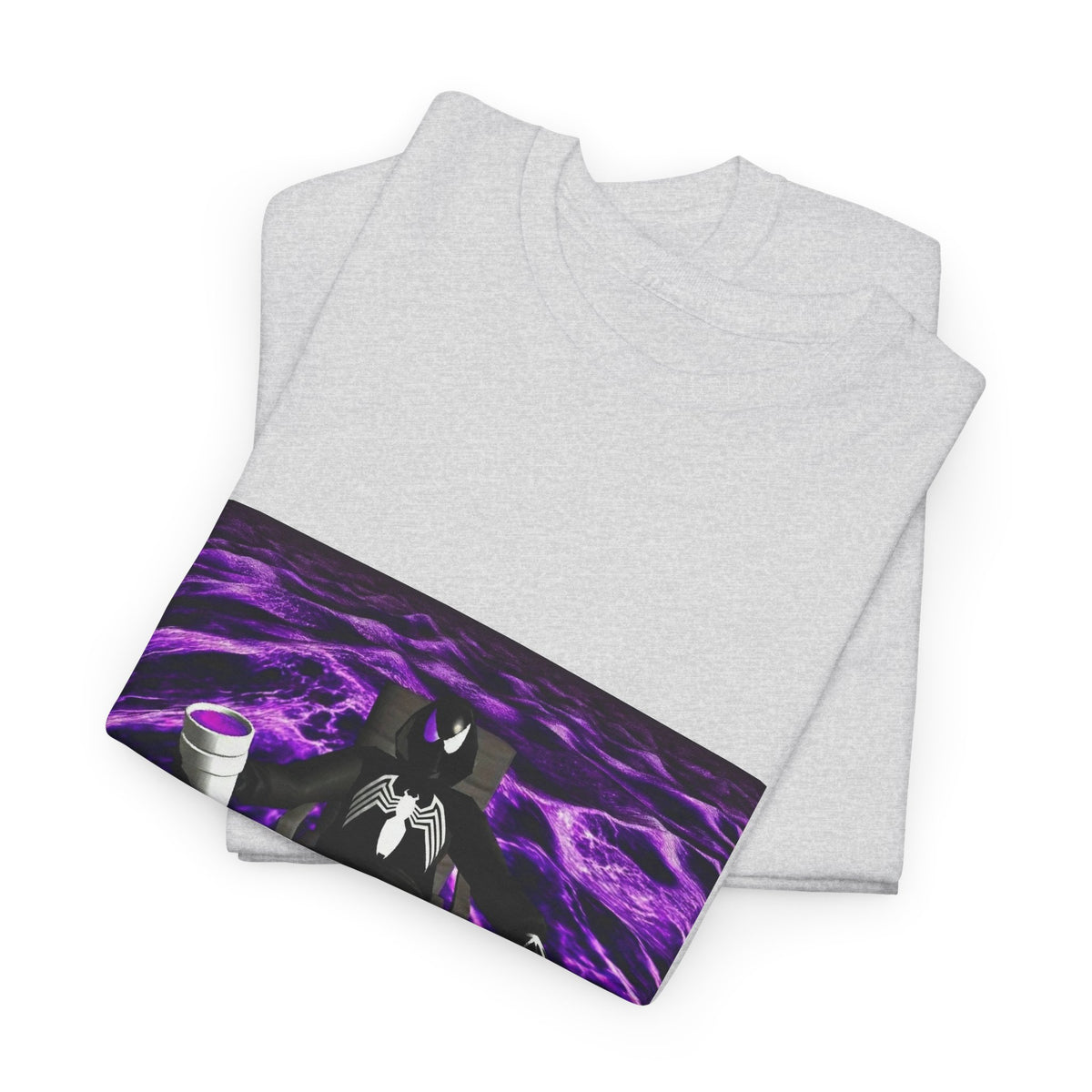 Black Spider-Man Chillin' With Lean Cup Tee