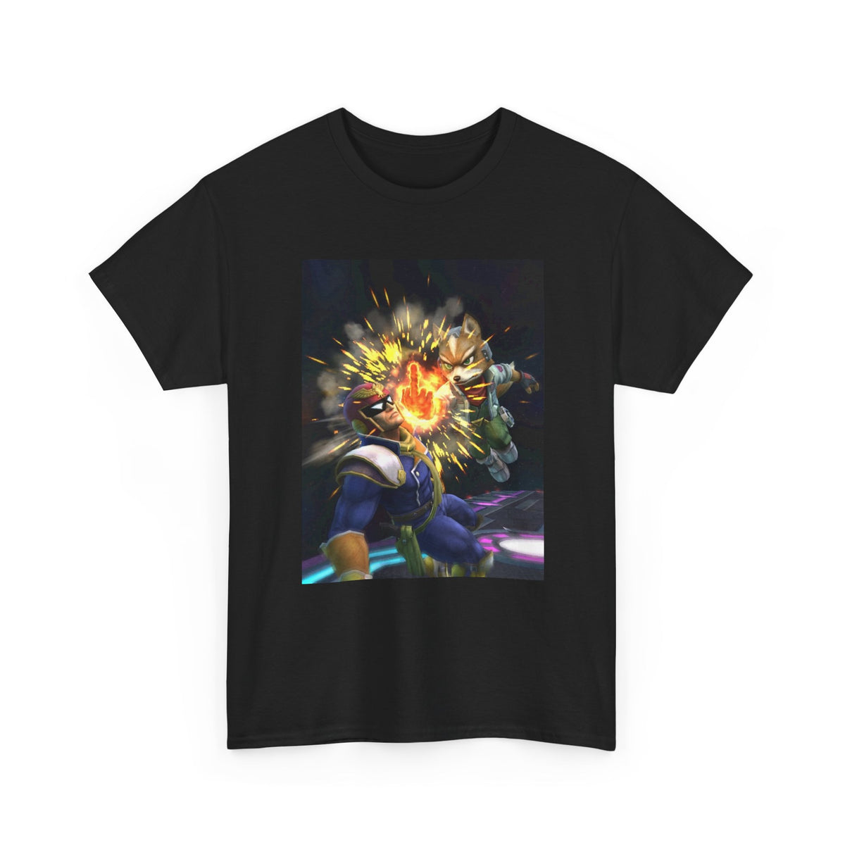 Captain Falcon Vs Fox McCloud Falcon Punch Tee