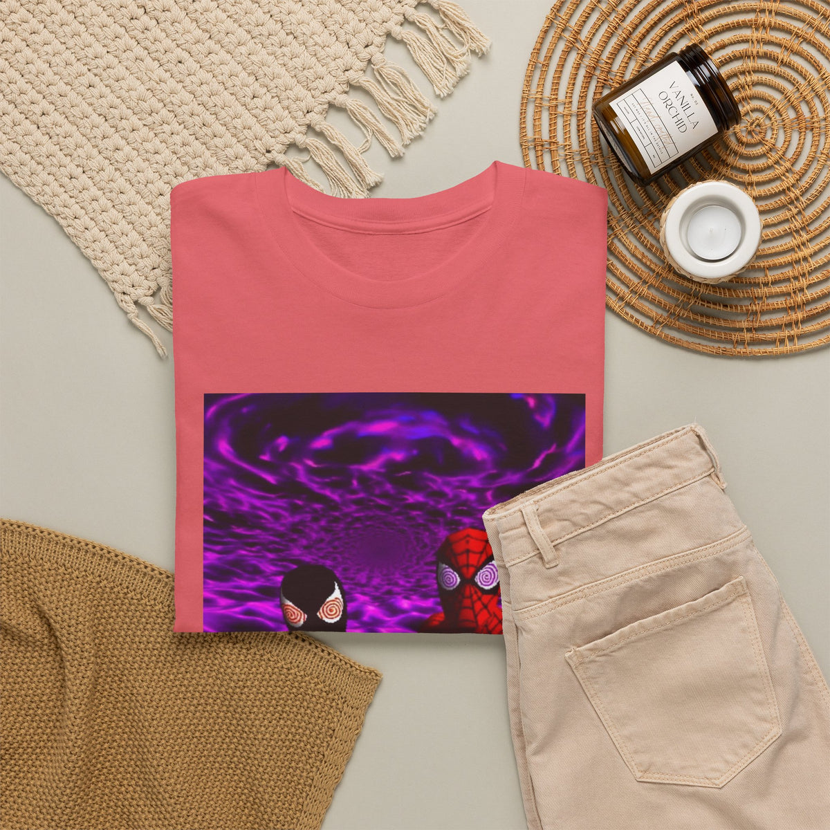 Spider-Man & Venom Tripping In The Void Tee