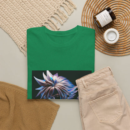Chrome Warrior With Spiky Hair Tee