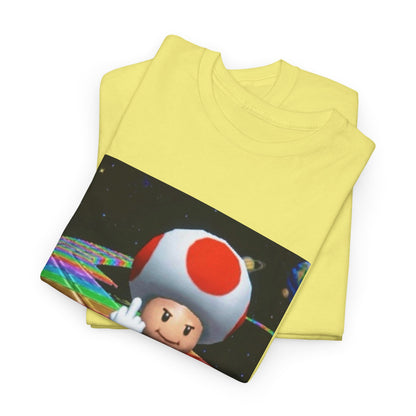 Toad Flipping The Bird On Rainbow Road