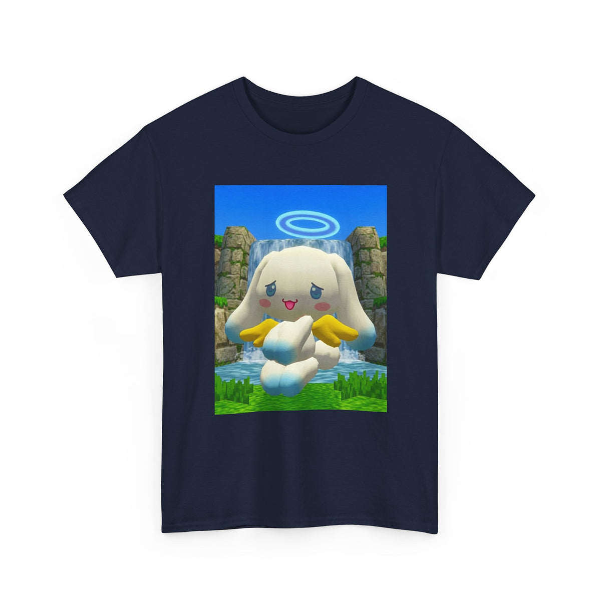 Angel Cinnamoroll Floating By Waterfall Tee