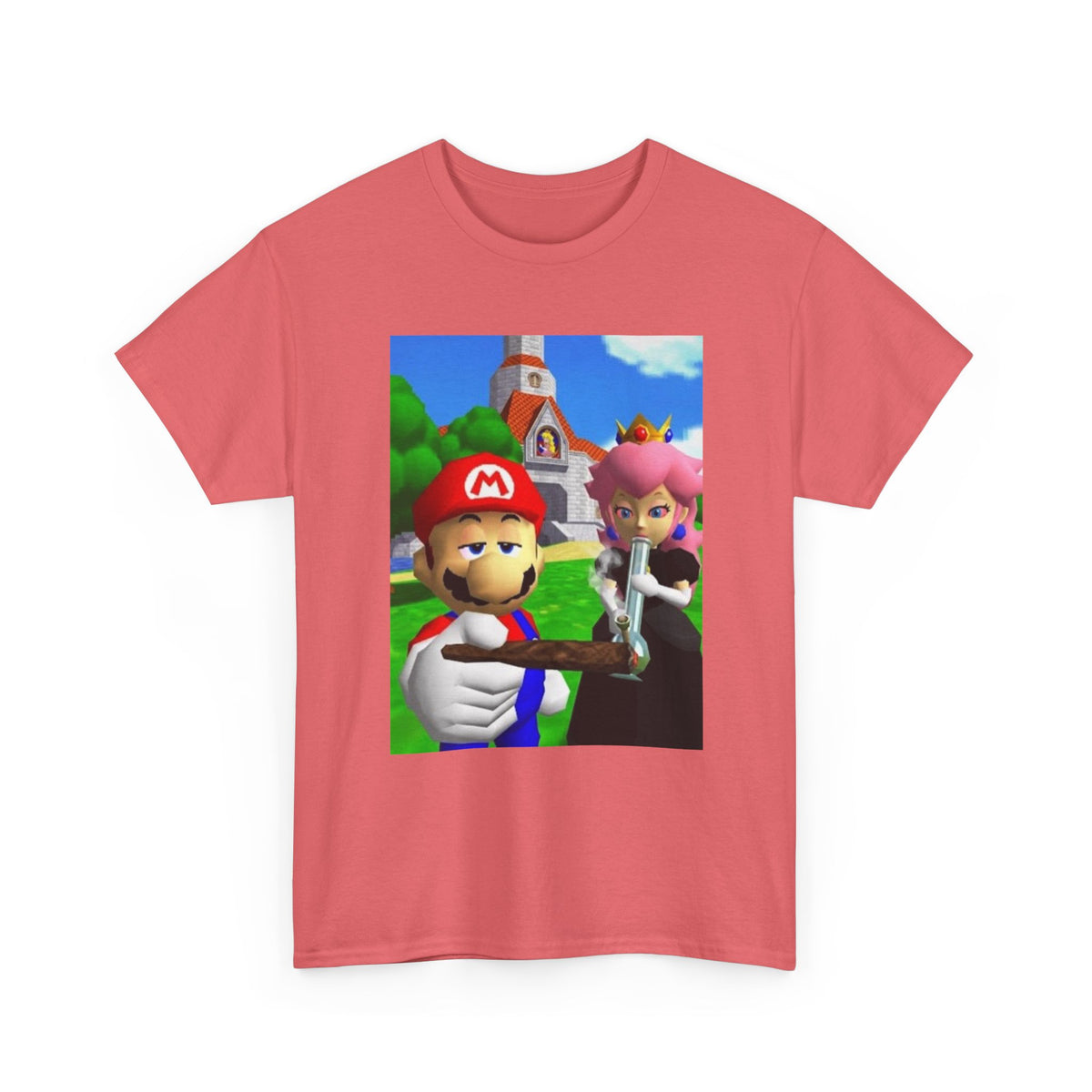 Mario & Peach Getting High At The Castle