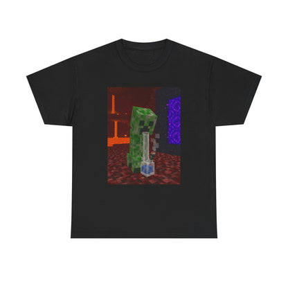 Creeper Hits The Bong In The Nether