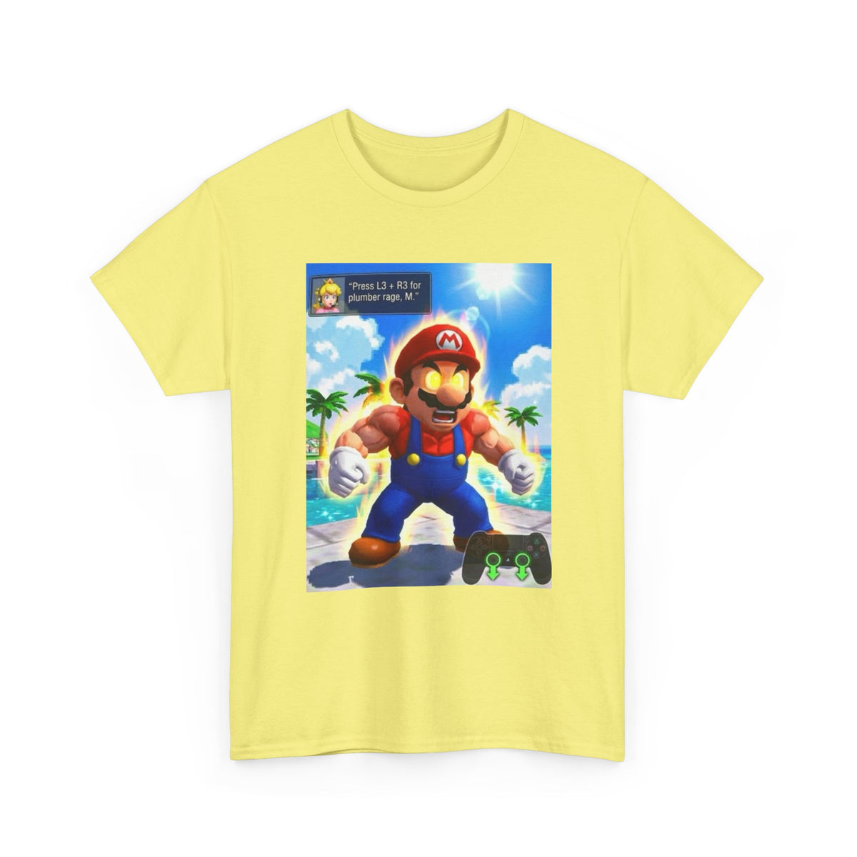Mario Unleashes Plumber Rage Power