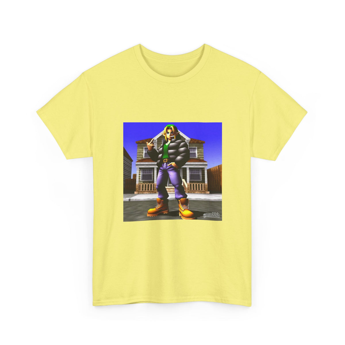 Link In Streetwear Flipping The Bird Tee