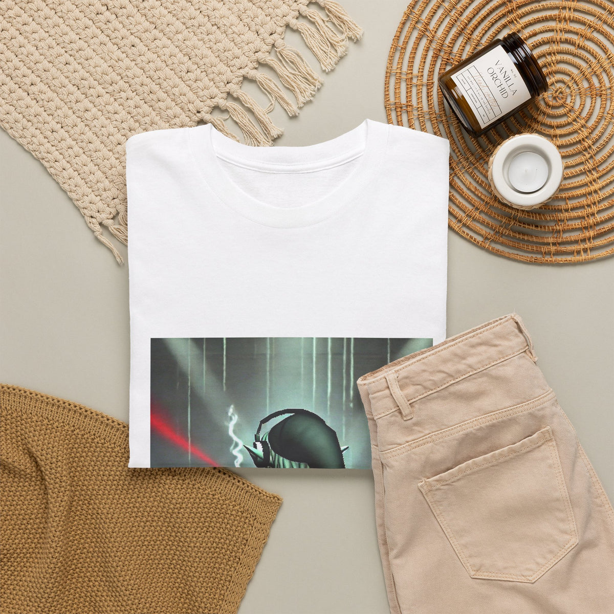 DJ Dark Link Spinning Turntables Tee