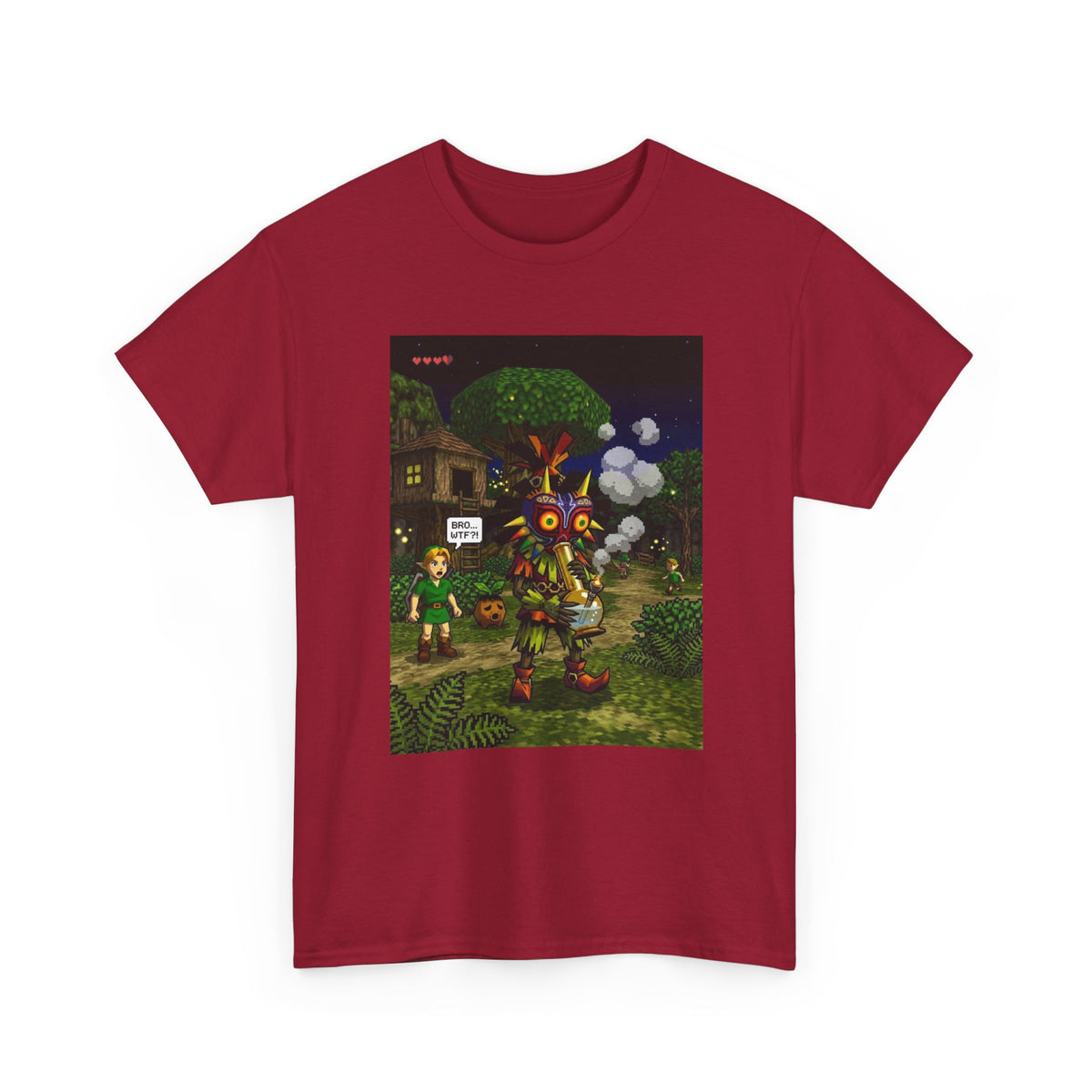 Skull Kid Bong Hit With Link