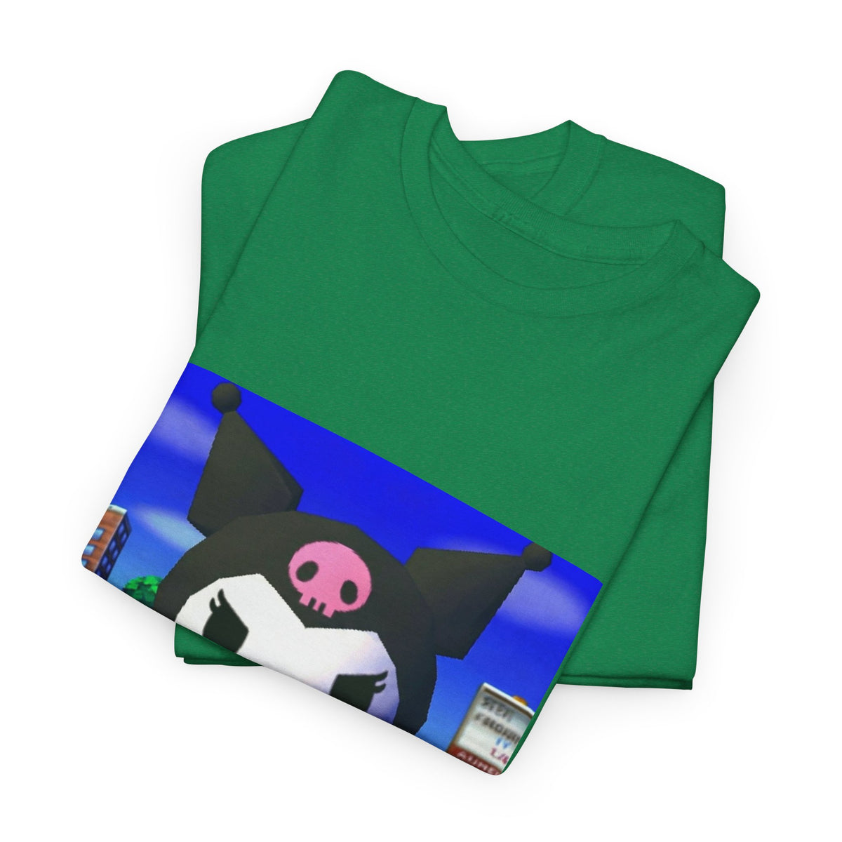 Kuromi Flipping The Bird In Animal Crossing