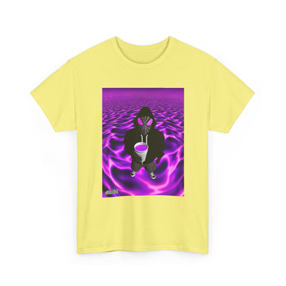 Spider-Hoodie With Purple Swirls Tee