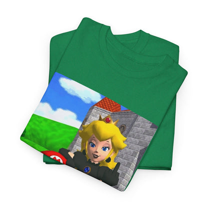 Princess Peach Flipping The Bird Tee