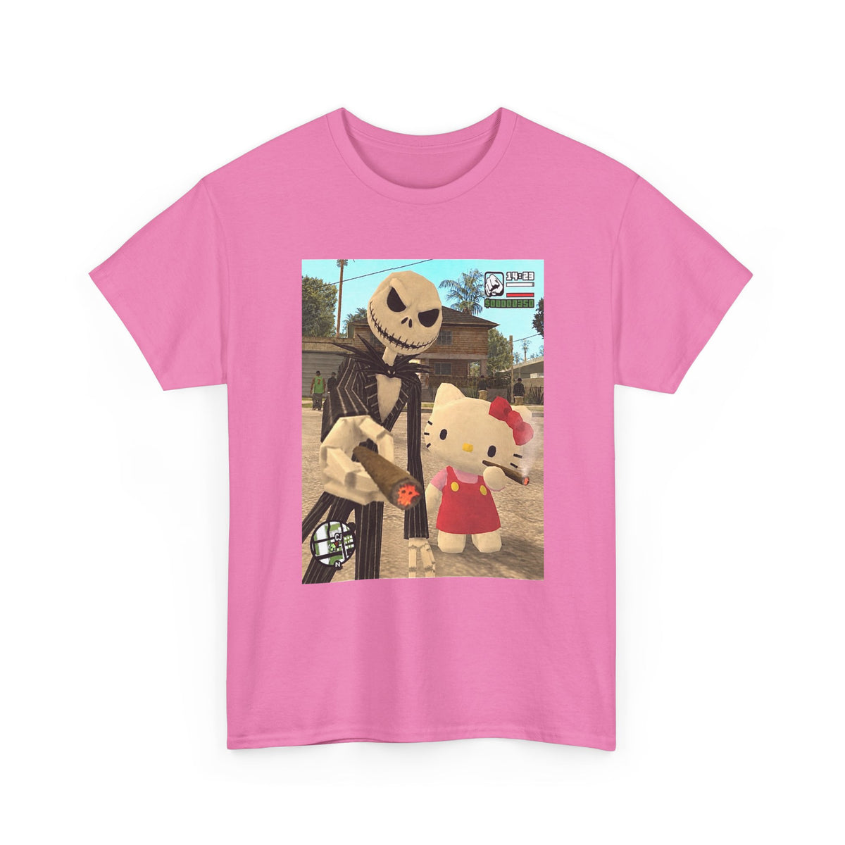 Skeletor And Kitty Smoking Blunts In Grove Street