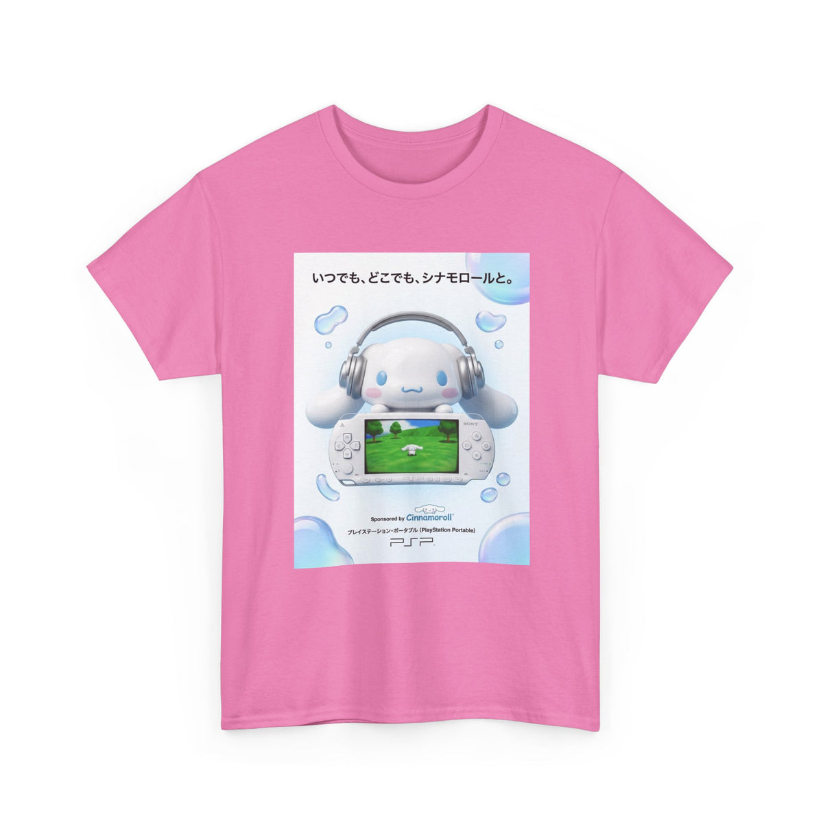 Cinnamoroll Gaming On A White PSP