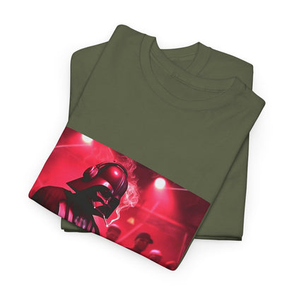 Darth Vader DJ Mixing And Smoking Tee