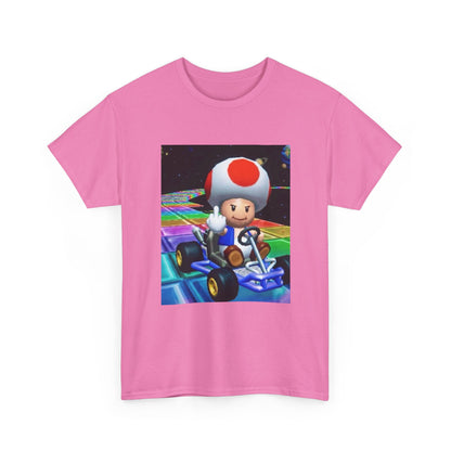 Toad Flipping The Bird On Rainbow Road