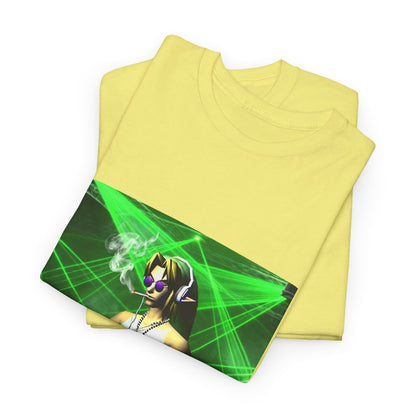 DJ Link Smoking At The Rave Tee