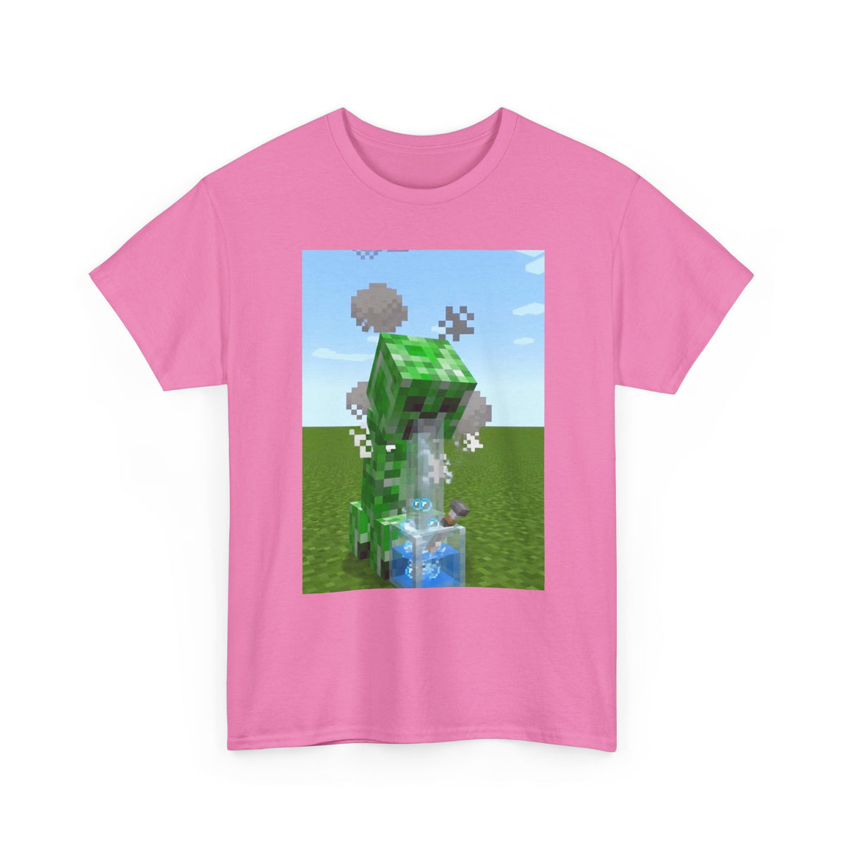 Creeper Hitting The Bong On Green Field