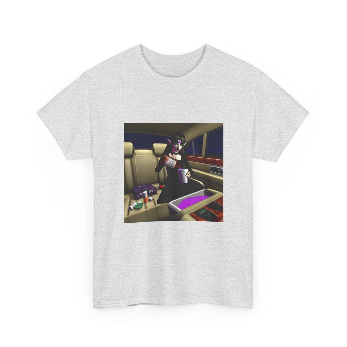 Gothic Elf Pouring Lean In Limousine