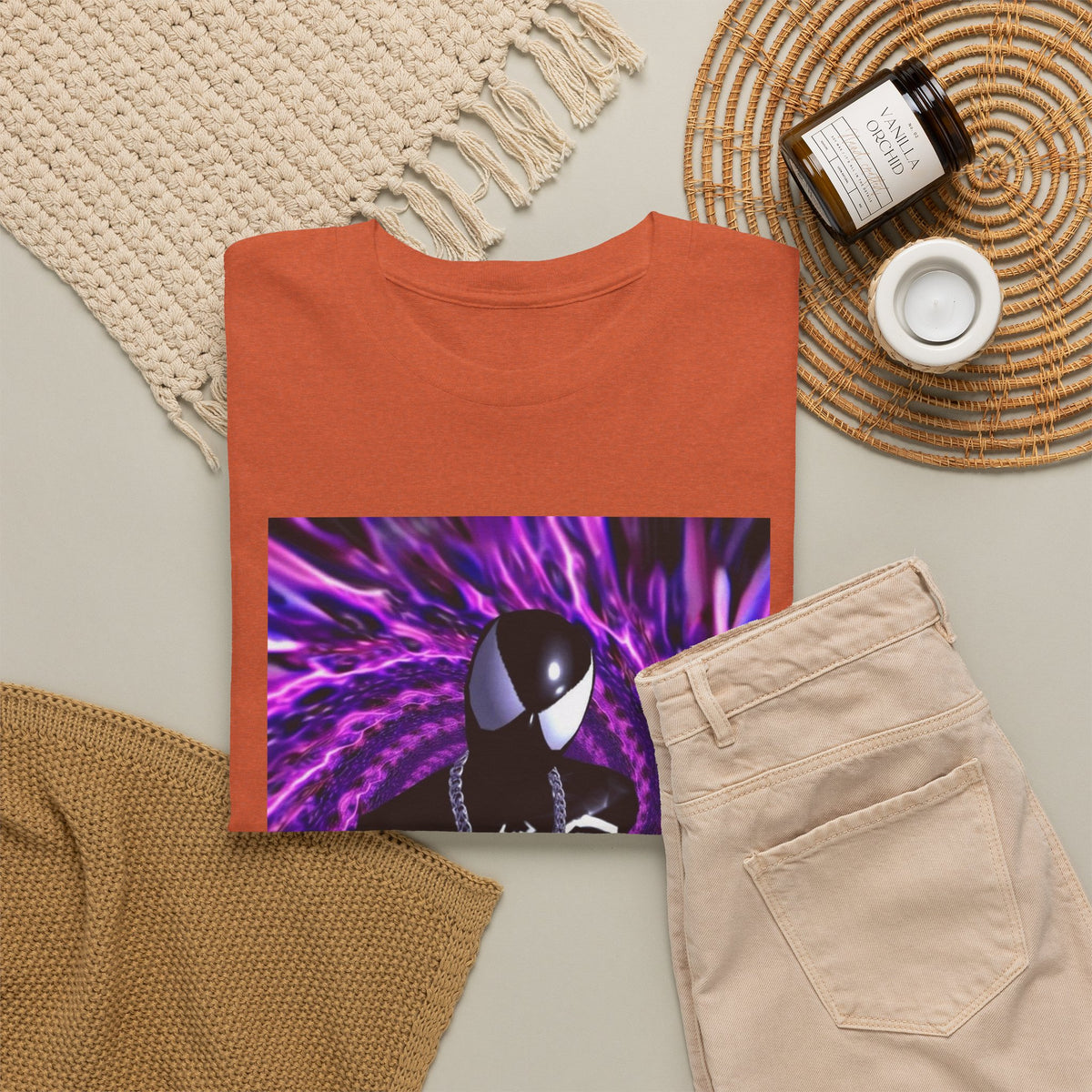 Symbiote Spidey Offering Lean Tee