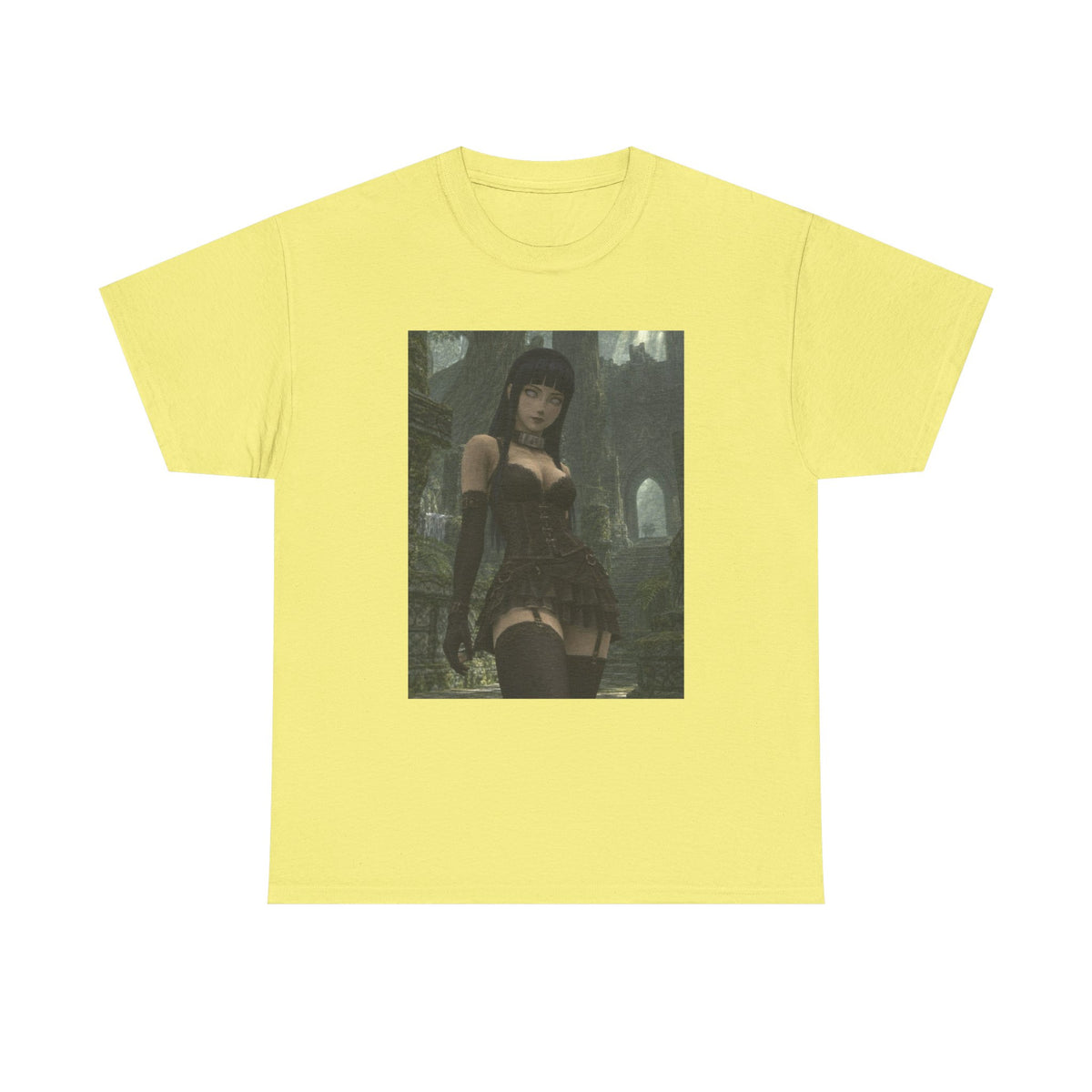 Gothic Byakugan Empress In Ancient Ruins