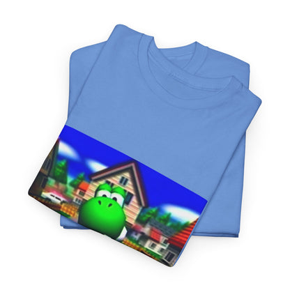 Yoshi Giving The Finger In Neighborhood Tee