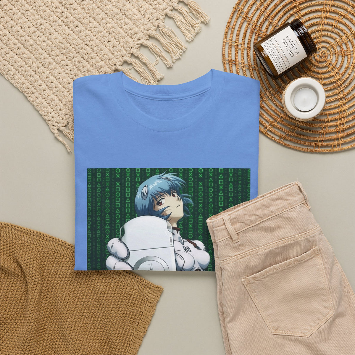 Rei Ayanami With PSP Matrix Tee