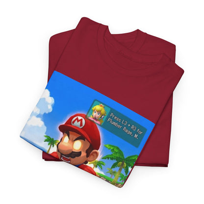 Mario's Plumber Rage Beach Tee